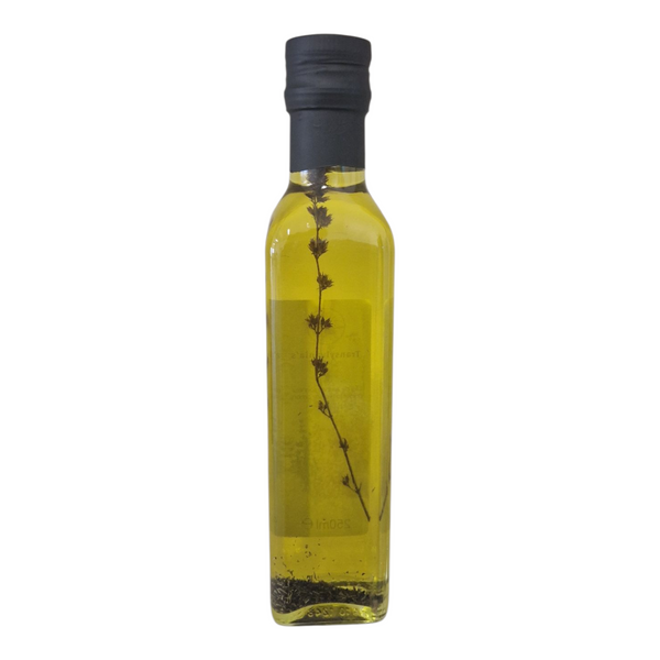Ulei de floarea soarelui presat la rece cu cimbru obținut prin presare la rece , 250ml, Transylvania's Finest Foods