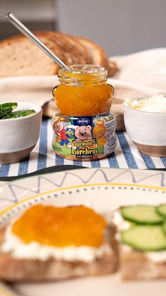 Preparat tartinabil din caise și piersici Zentis Bärchen, 250g PRECOMANDA**