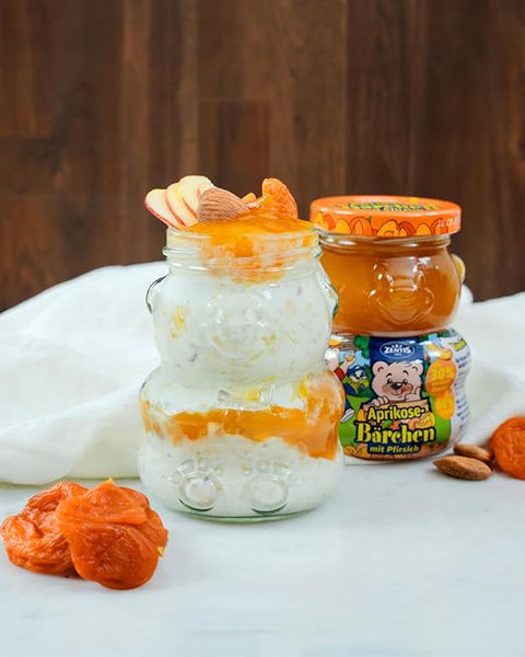 Preparat tartinabil din caise și piersici Zentis Bärchen, 250g PRECOMANDA**