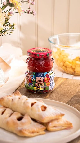 Preparat tartinabil din zmeura si mere Zentis Him-Bärchen mit apfel, 250g PRECOMANDA**