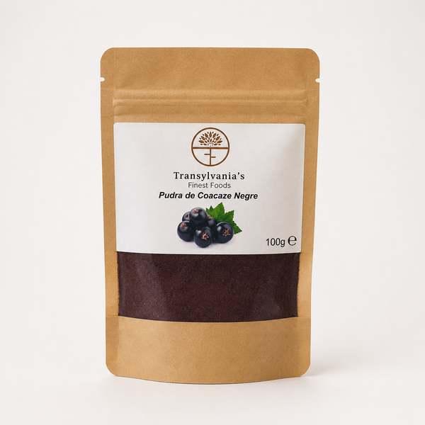 Schwarzes Johannisbeerpulver 100g Transylvania's Finest Foods