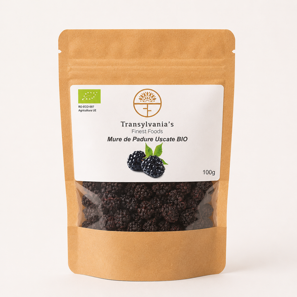 Getrocknete Bio-Brombeeren 100 g Transsilvaniens beste Lebensmittel