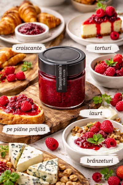 Gem din zmeura , 200g, Transylvania's Finest Foods