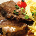 Friptura in sos acrisor Sauerbraten  Conserva  BESH 400g
