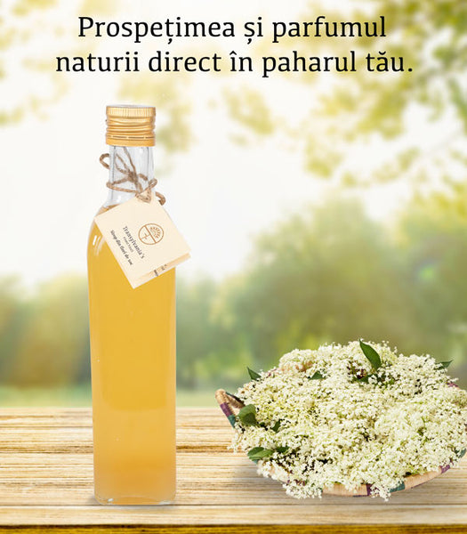 Sirop artizanal de soc, 500ml, Transylvania's Finest Foods