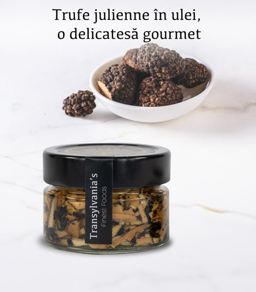 Schwarze Julienne-Trüffel 110g Transylvania's Finest Foods