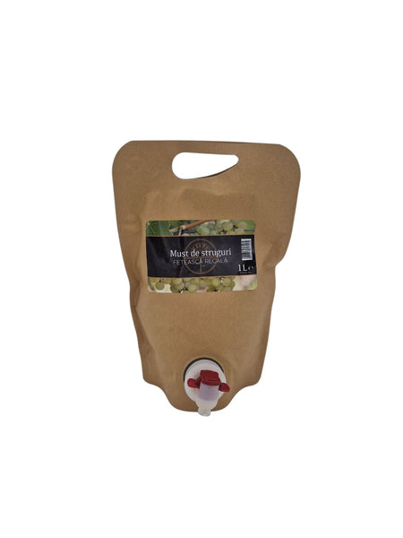 Must din struguri Feteasca Regala 1l bag in box, Transylvania's Finest Foods