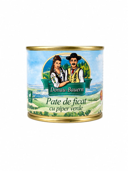 Pate de Ficat cu Piper Verde Donau-Bauern 200g