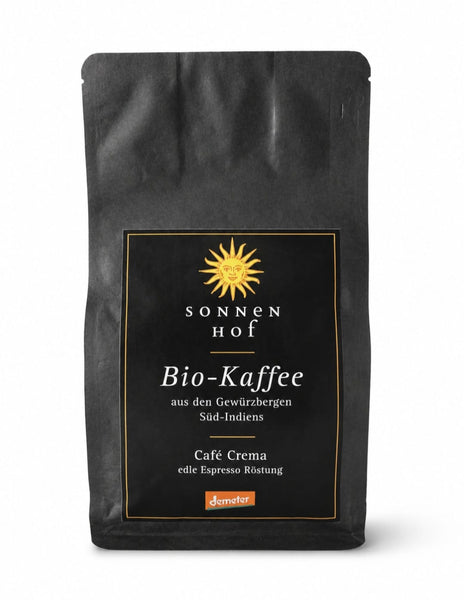 Cafea BIO Crema Sonnen Hof Demeter 1kg