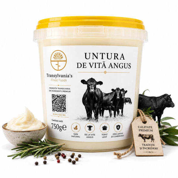 Untură de vită Angus PREMIUM 750g Transylvania's Finest Foods