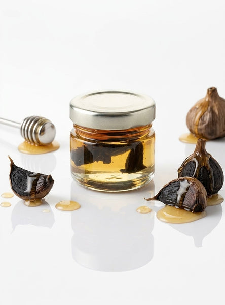 Miere cu usturoi negru BIO 33g