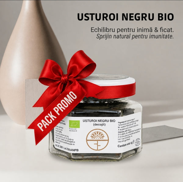Usturoi Negru BIO (Decojit) - 40g  – Superaliment fermentat natural 60 de zile, pentru detoxifiere, circulație și imunitate **PACK PROMO**